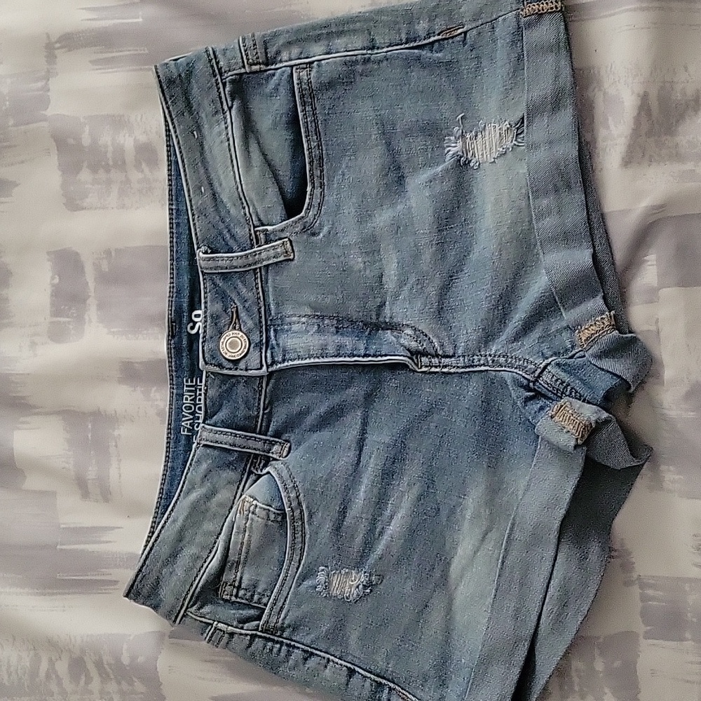 SO, Shorts,Size7 light blue Jean